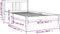 vidaXL - Bedframe - massief - hout - 90x190 - cm