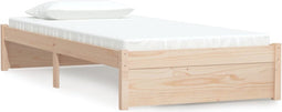 vidaXL - Bedframe - massief - hout - 90x200 - cm