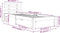 vidaXL - Bedframe - massief - hout - 90x200 - cm