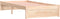 vidaXL - Bedframe - massief - hout - 90x200 - cm
