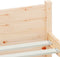 vidaXL - Bedframe - massief - hout - 90x200 - cm