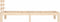 vidaXL - Bedframe - massief - hout - 90x200 - cm