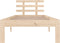 vidaXL - Bedframe - massief - hout - 90x200 - cm