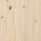 vidaXL - Bedframe - massief - hout - 90x200 - cm