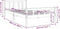 vidaXL - Bedframe - massief - hout - grijs - 100x200 - cm