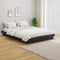 vidaXL - Bedframe - massief - hout - grijs - 120x190 - cm