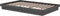 vidaXL - Bedframe - massief - hout - grijs - 120x190 - cm