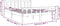 vidaXL - Bedframe - massief - hout - grijs - 120x200 - cm