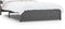 vidaXL - Bedframe - massief - hout - grijs - 135x190 - cm