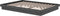 vidaXL - Bedframe - massief - hout - grijs - 135x190 - cm