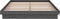 vidaXL - Bedframe - massief - hout - grijs - 140x190 - cm
