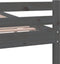 vidaXL - Bedframe - massief - hout - grijs - 160x200 - cm