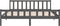 vidaXL - Bedframe - massief - hout - grijs - 180x200 - cm