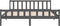 vidaXL - Bedframe - massief - hout - grijs - 180x200 - cm