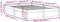 vidaXL - Bedframe - massief - hout - honingbruin - 120x190 - cm