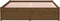 vidaXL - Bedframe - massief - hout - honingbruin - 120x190 - cm