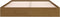vidaXL - Bedframe - massief - hout - honingbruin - 120x200 - cm