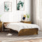 vidaXL - Bedframe - massief - hout - honingbruin - 75x190 - cm