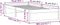 vidaXL - Bedframe - massief - hout - honingbruin - 75x190 - cm