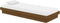 vidaXL - Bedframe - massief - hout - honingbruin - 75x190 - cm