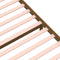 vidaXL - Bedframe - massief - hout - honingbruin - 75x190 - cm