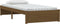 vidaXL - Bedframe - massief - hout - honingbruin - 90x190 - cm
