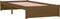vidaXL - Bedframe - massief - hout - honingbruin - 90x190 - cm