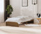 vidaXL - Bedframe - massief - hout - honingbruin - 90x200 - cm