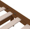 vidaXL - Bedframe - massief - hout - honingbruin - 90x200 - cm
