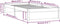 vidaXL - Bedframe - massief - hout - honingbruin - 90x200 - cm