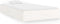 vidaXL - Bedframe - massief - hout - wit - 100x200 - cm