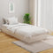 vidaXL - Bedframe - massief - hout - wit - 100x200 - cm