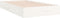 vidaXL - Bedframe - massief - hout - wit - 100x200 - cm
