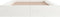 vidaXL - Bedframe - massief - hout - wit - 100x200 - cm