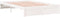 vidaXL - Bedframe - massief - hout - wit - 120x190 - cm
