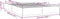 vidaXL - Bedframe - massief - hout - wit - 120x190 - cm