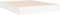 vidaXL - Bedframe - massief - hout - wit - 120x200 - cm