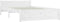 vidaXL - Bedframe - massief - hout - wit - 120x200 - cm