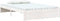vidaXL - Bedframe - massief - hout - wit - 120x200 - cm