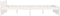 vidaXL - Bedframe - massief - hout - wit - 120x200 - cm