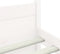 vidaXL - Bedframe - massief - hout - wit - 135x190 - cm