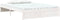 vidaXL - Bedframe - massief - hout - wit - 135x190 - cm