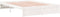 vidaXL - Bedframe - massief - hout - wit - 140x190 - cm