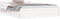 vidaXL - Bedframe - massief - hout - wit - 140x190 - cm