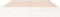vidaXL - Bedframe - massief - hout - wit - 140x190 - cm