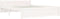 vidaXL - Bedframe - massief - hout - wit - 140x190 - cm