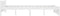 vidaXL - Bedframe - massief - hout - wit - 140x200 - cm