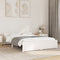 vidaXL - Bedframe - massief - hout - wit - 140x200 - cm