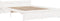 vidaXL - Bedframe - massief - hout - wit - 140x200 - cm