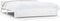 vidaXL - Bedframe - massief - hout - wit - 150x200 - cm